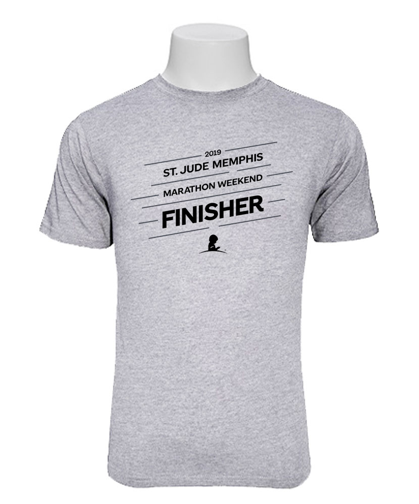 Mens 2019 St. Jude Memphis Marathon Finisher T-Shirt