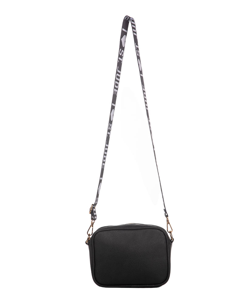 Leather Crossbody Bag with Changeable Strap