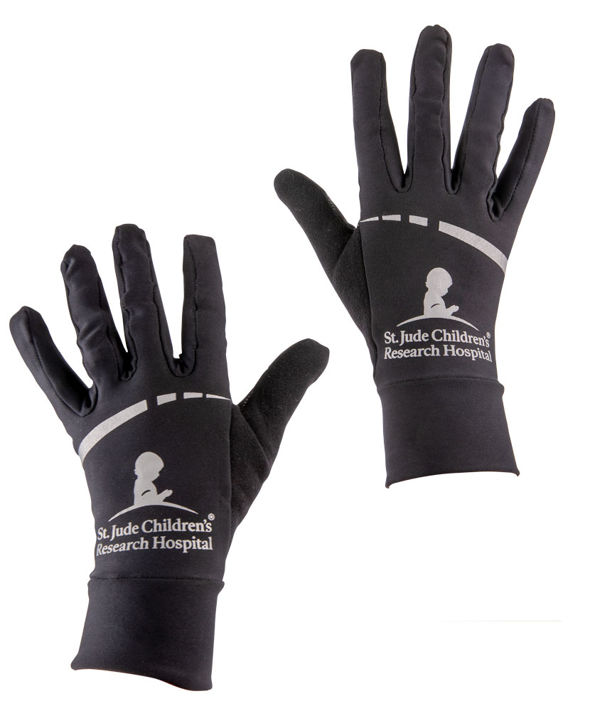 Performance Running Black Gloves SM/MD