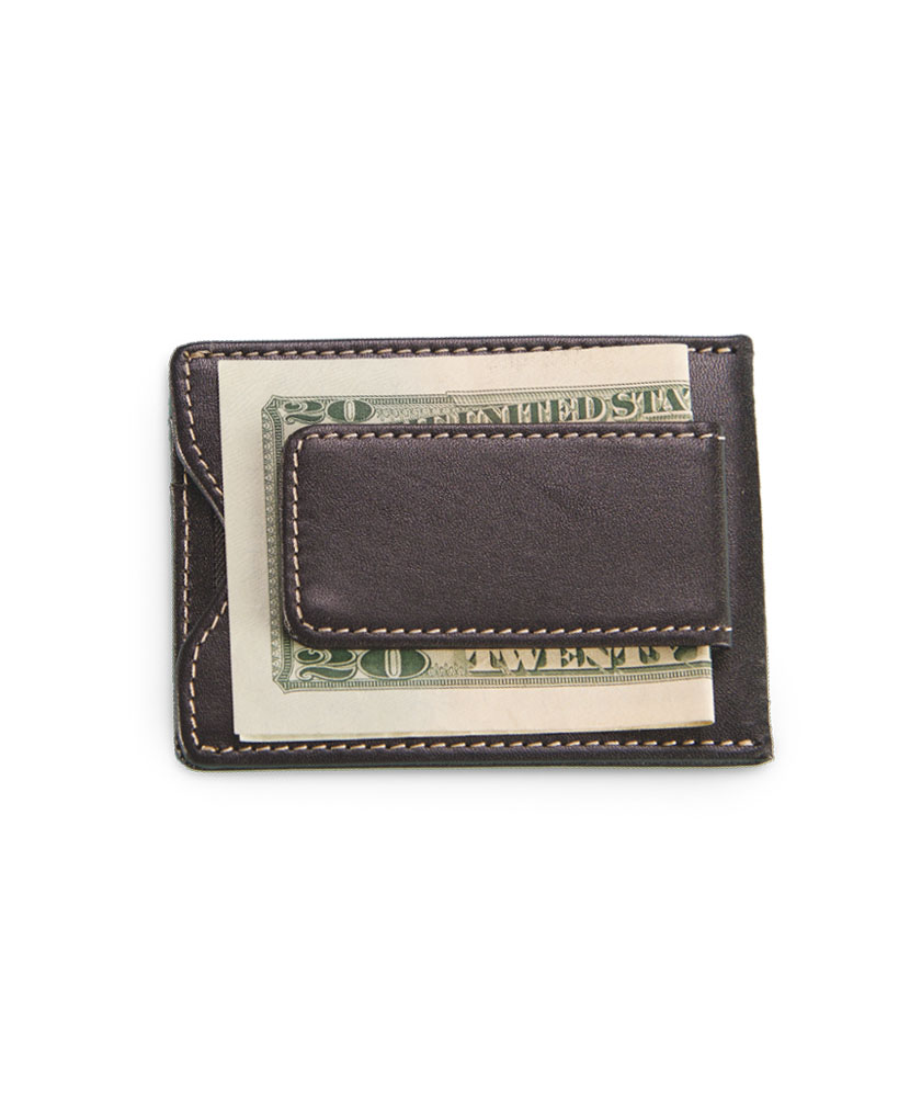 Primary image Leather Money Clip Wallet